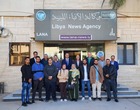 Students from the Faculty of Media and Communication at the University of Tripoli learn about the mechanisms of (…)