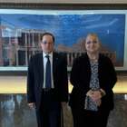 Tetteh meets with the Russian Ambassador.