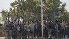 More migrants arrive as Greece suspends asylum applications