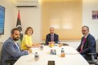 Al-Baour meets UNDP Representative in Libya.