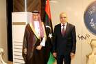 Al-Lafi discusses with the Saudi Chargé d'Affaires the latest political developments in Libya