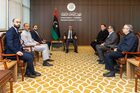 (Takala) discusses with the political mediation team the council's vision for a political solution in the country