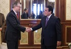 The head of the Presidential Council meets with the German Minister of State for Foreign Affairs