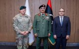 Haftar meets with the Deputy Commander of (AFRICOM).