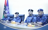 Director of Central Support meets with new officers.