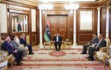 Al-Menfi meets with the Chargé d'Affaires of the United States Embassy.