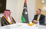 Libya and Saudi Arabia discuss strengthening bilateral relations and the situation in Gaza.