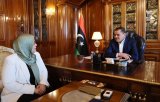 Dbaiba Follows Up with the Minister of Justice to Strengthen the Rule of Law.