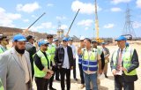 Dabaiba conducts an inspection visit to the South Tripoli Gas Power Plant project and stresses the speed of completion.