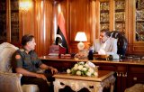 Dabaiba follows up with Namroush on the latest security and military developments in the country.