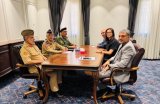 A team from the UN mission discusses with the 5+5 Military Committee the sustainability of the (…)
