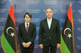 Al-Baour meets with Japanese Ambassador.