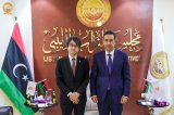 Al-Nuwairi discusses cooperation in energy fields with the Japanese ambassador to Libya