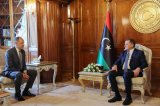 Dbaiba Receives Greek Foreign Minister.