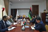 The Minister of Housing discusses with officials from the Chinese partnership (CSCEC) the (…)
