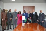 Libya signs to join the Constitution of the African Civil Aviation Commission.