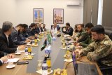A coordination meeting at the Ministry of Defense in preparation for the "Africa Peace (…)
