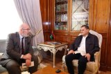 Dbaiba meets with British Ambassador.