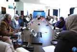 Tetteh meets with Civil Society Organizations.
