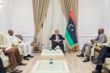 Ministry of Foreign Affairs meets with ambassadors of Sahel countries.