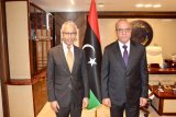 Al-Lafi Meets with French Ambassador.