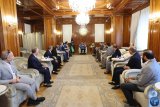 Dbaiba meets with the University of Bani Walid Council.