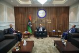Al-Baour discusses with the Chargé d'Affaires of the Egyptian Embassy joint cooperation and (…)