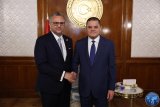 Dbaiba meets with Mas'ad Boulos.