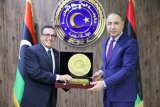 Al-Baour receives the Maltese ambassador to Libya, on the occasion of the end of his diplomatic (…)