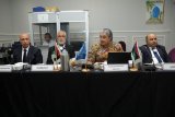 Tetteh discusses with members of the 5+5 Committee in Tunisia the progress made in implementing the ceasefire agreement.