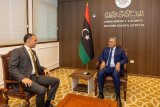 Takala discusses the latest political developments in Libya with the Egyptian ambassador