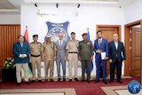 “We are committed to strengthening cooperation with Libya in border management,” Orlando says.