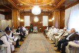 Dabaiba meets with Zintan elders to discuss the role of social components in supporting government programs