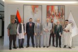 The European Union Ambassador to Libya meets with the presidency of the Soug al-Juma Social Council.