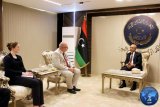Al-Lafi receives the British Ambassador to Libya