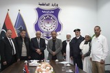 Interior Ministry meets with Ajelat Municipality.