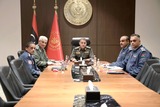 The Chief of the General Staff discusses with a number of Air Force officers ways to support&nbsp;(…)