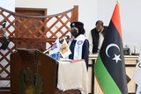 Celebrating the graduation of the first class of female police officers in Sirte