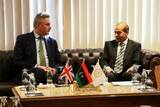 A British delegation visits Benghazi