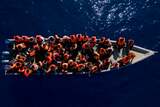 At least 42 migrants presumed dead after boat capsizes off coast of Libya