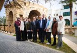 Norland and Brent meet graduates of exchange programs between Libya and the United States.