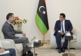 The President of the Presidential Council meets with the Turkish Ambassador to Libya.