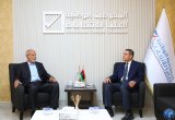 The Chairman of the Electoral Commission discusses with the Chairman of the Constituent Assembly (…)