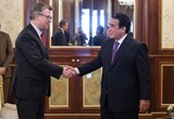 The head of the Presidential Council meets with the German Minister of State for Foreign Affairs