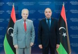 Al-Baour and the Greek Ambassador discuss efforts to support political stability in Libya.
