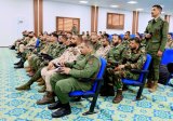 Lieutenant General Al-Haddad meets officers of the (50) batch of the Al-Bunyan Al-Marsous batch