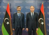 Al-Baour meets with the Pakistani Ambassador.