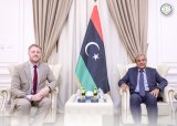 Discussions on resuming consular work at the British Embassy in Tripoli.