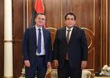 Al-Menfi meets with the French ambassador to Libya