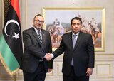 Manfi Receives Credentials of Maltese and Dutch Ambassadors to Libya.